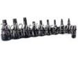 "
K Tool International KTI-22600 KTI22600 9 Piece Internal Torx Socket Set
Features and Benefits:
Manufactured from heat-treated alloy steel for wear in professional, rugged environments
Convenient vinyl holder
Made in the U.S.A.
Includes: 1/4" drive T10,