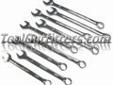 "
K Tool International KTI-41801 KTI41801 9 Piece Metric Combination Wrench Set 20mm-28mm
Features and Benefits:
High polish, smooth finish
Heat treated chrome vanadium steel
Length allows access to hard to reach places
Laser engraved for easy