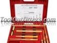 "
MID-AMERICAN TOOL INC TEJ2600 TAETEJ2600 9 Piece Non-Sparking Punch Hammer Set
Features and Benefits:
Manufactured from Copper Beryllium and Brass
Heat treated for maximum toughness and quality of impression
Brass taper
Blow mold case with part map to