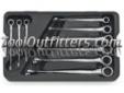 "
KD Tools 81913 KDT81913 9 Piece SAE XL X-Beam Combination Non-Ratcheting Wrench Set
Features and Benefits:
Surface Drive Plusâ¢ provides stronger grip on fasteners
Reduces fastener rounding
Delivers up to 25% more torque
Non-ratcheting offset box end