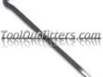"
Mayhew 40100 MAY40100 9"" Rolling Head Pry Bar
Features and Benefits:
Has a 90 degree angle for extra leverage; other end for aligning work
"Model: MAY40100
Price: $10.26
Source: http://www.tooloutfitters.com/9-rolling-head-pry-bar.html