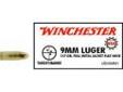 "
Winchester Ammo USA9MM1 9mm Luger 9mm Luger, 147gr, USA Full Metal Jacket Flat Nose, (Per 50)
USA Brand ammunition is the ideal choice for training-or extended sessions at the range or in the field. As you'd expect, USA Brand Centerfire Ammunition