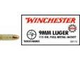 "
Winchester Ammo Q4172 9mm Luger 9mm Luger, USA 115gr., Full Metal Jacket, (Per 50)
For serious centerfire handgun shooters, USA Brand ammunition is the ideal choice for training-or extended sessions at the range. As you'd expect, all USA Brand