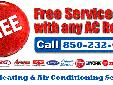 Also save hundreds when you have us install your new A/C.
Service calls Free. Call Harrison Heating & Air Conditioning Services.
* Service and repair on all makes and models
* FREE - NO PRESSURE estimates and second opinions on new systems
* Whole House