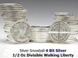 1/2 oz and 1 oz Divisible .999 Silver Walking Liberties
You can earn as many of these as you want. http://UnlimitedSilver.com
Click on the image and learn how you can earn an unlimited amount of Silver every month.