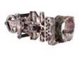 "
Trijicon BW50G-RT AccuPin Bow Sight Green Reticle, with Right Hand Mount, Realtree Camo
The heart of Trijicon AccuPin's innovative design lies in its triangular aiming tip and clear aiming pin. With a precision aiming point and zero obstructions, this