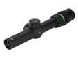 "
Trijicon TR24-3G AccuPoint 1-4x24, German #4 Green Dot 30mm
AccuPoint 1-4x24 30mm Riflescope, German #4 Crosshair with Green Dot
Ideal for big game hunts or anytime you expect to shoot at shorter distances, the Trijicon AccuPoint with its patented