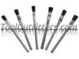 "
ALC Keysco 77689 ALC77689 Acid Brushes
12 horsehair brushes
Overall length 6-1/4""
Brush 3/4""L x 1/2""W
"Price: $4.47
Source: http://www.tooloutfitters.com/acid-brushes.html