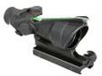 "
Trijicon TA31-CH-G ACOG 4x32 Dual Illuminated Green XHair 223 Ballistic
The 4x32 ACOG scope provides a dual-illuminated reticle using fiber optics and tritium for a bright aiming point in any light condition. The ranging reticle allows for bullet drop