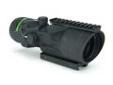 "
Trijicon TA648-G ACOG 6x48 Scope,w/TA75 Mount & M1913 Rail
The military's need for a magnified, self-luminous tactical sight that enhances target identification and increases hit probability on extended-range shots has given rise to the new Trijicon