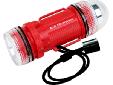 Product No. 1916FireFlyÂ® Plus Recreational Strobe and Flashlight ComboIdeal for boaters, hunters, campers, skiers or diver's BC pocket; includes wrist lanyard and velcro strap Omni-directional strobe visible up to 2 miles (3.2 km) Waterproof to 328'