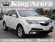 King Acura
1687 Montgomery Hwy, Â  Hoover, AL, US -35216Â  -- 888-468-0553
2011 Acura MDX AWD 4dr
Call For Price
Click here for finance approval 
888-468-0553
Â 
Contact Information:
Â 
Vehicle Information:
Â 
King Acura
888-468-0553
Visit our website
Call and