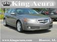 King Acura
2008 Acura TL 4dr Sdn Auto
( Inquire about this Dynamite vehicle )
Call For Price
Click here for finance approval 
888-468-0553
Color::Â POLISHED METAL METALLIC
Transmission::Â Automatic
Mileage::Â 59386
Vin::Â 19UUA66288A050680
Engine::Â 195L V6