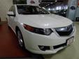 Napoli Suzuki
For the best deal on this vehicle,
call Marci Lynn in the Internet Dept on 203-551-9644
Click Here to View All Photos (20)
2009 Acura TSX Pre-Owned
Price: Call for Price
Exterior Color: White
Mileage: 41320
Engine: 4 Cyl.4
Model: TSX