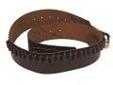 "
Hunter Company 3458-100-045 Adjustable Cartridge Belt Antique,.45 Caliber
Adjustable Cartridge Belt
- Antique Brown
- Fits: Waist sizes from 34"" to 58""
- Made of genuine top grain leather
- Solid brass hardware
- Chestnut tan
- Durable nylon