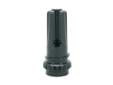 AAC AR15 Blackout Flash Hider 556NATO 1/2 x 28 RH Black. The BLACKOUT flash suppressor is the most efficient design available. The proprietary features eliminate muzzle flash, even on CQB-length barrels. The BLACKOUT is inherently stronger and more impact