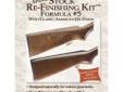 "
Wheeler 139021 Advanced Stock Re-Finishing Kit, Formula 5
Refinishing a gunstock can be a satisfying and rewarding experience. Removing the years of wear or neglect and replacing them with a beautiful, durable finish with your own hands provides a deep