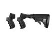 ATI Mossberg Talon Tactical Shotgun Stock SystemFeatures:- Includes the Scorpion Recoil Six Position Buttstock and the Scorpion Recoil Pistol Grip Stock- 3M Industrial Grade Self-Adhesive Soft Touch Cheekrest Pad- Removable/Adjustable Cheekrest (3/8?)- 6Â°