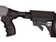 Talon Tactical Shotgun Stock with Scorpion Recoil SystemFeatures:- 6 Position Collapsible Buttstock- 3M Industrial Grade Self-Adhesive Soft Touch Cheekrest Pad- Removable/Adjustable Cheekrest (3/8?)- 6Â° Drop Tube Adapter for Recoil Comfort- Extreme