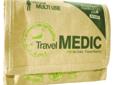 Travel MedicThe Travel Medic is sized to fit in your carry-on bag so you always have basic first aid supplies with you. Contains blister supplies to keep you on your feet, medications to treat stomach upset, pain, and fever, and bandages to treat minor