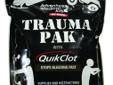 Trauma Pak with QuikClotÂ®Tactical professionals know that excessive equipment only gets in the way in an emergency. With that in mind, the Trauma Pak with QuikClotÂ® is designed to stop bleeding and control serious trauma at the scene so more advanced care