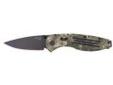 "
SOG Knives AE-06 Aegis Series Knife Digital Camo, Black TiNi
SOG's comprehensive Aegis line of premier folders is fully integrated with top end systems. Start to open the knife, and let Aegis finish the action with a bang, using one of the surest