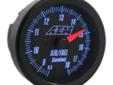 AEM Black Face Analog Wideband Air - Fuel Gauge is a high-tech analog version of its popular wideband air - fuel gauge, allowing racers and enthusiasts with analog gauge clusters to match their existing set. This air - fuel gauge unites unsurpassed