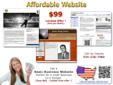 Affordable professional website
-----------------------------------------------
You need a basic website for your business? It can be yours for just $99 (incl. setup and installation). This will help in these difficult times to keep your budget
