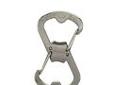 "
Nite Ize SBO-03-11 Ahhh Stainless
Like Nite Ize classic S-Biner, both ends of the S-Biner Ahhh feature sturdy gate closures, making it a multifunctional carabiner that you can use to attach and carry keys, water bottles, and camping gear; hang lanterns