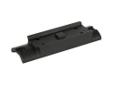 AimPoint 12464 Ruger Mark III Mount for Micro Sights - Black Aim Point Ruger Mark III Mount for Micro Sights is a Microsight mount designed for use on Ruger Mark III Pistol. AimPoint Mounts for Mark-III replace the standard mount for Micro sights. This