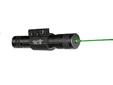 The brightest green laser for civilian use.Bright enough to use during the day.Features:- True green 532NM laser beam for the brightest green laser possible.- Four point alignment system for the most accurate and true holding zero over any other unit on