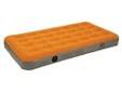 "
Alps Mountaineering 7611005 Air Bed Rechargeable, Twin, Rust/Khaki 39x74x8.5""
Features:
- State-of-the-Art Rechargeable Pump Inflates and Deflates
- Rechargeable Pump Includes Car Charger and Wall Charger
- Inflates Quickly and Easily with the ""Flip