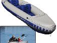 Recreational Travel Kayak - 2 PersonPart #: AHTK-5Features:Designed for lakes and moderate white water 2 Person, 10' 3" with 2 seatsLightweight / compact / portable Semi-rigid heavy gauge PVC construction Tubular I-beam floor for superior comfort,