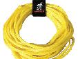 AirheadÂ® 1 Rider Tube Tow RopeThis tube tow rope has a 1,500-pound tensile strength, meeting WSIA recommendations for 1-rider towables. It's 50 feet long with a 6" loop at each end. A Rope Keeper is included. Color: Yellow. A good tube rope at a great