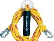 AIRHEADÂ® Heavy Duty Tow HarnessThis 5,000-pound tensile strength tow harness is perfect for pulling skiers, wake boarders and the big 4 rider towables. Simply clip it onto your boat with the 5,000-pound tensile strength hooks, and attach your ski or tube