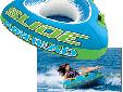 SlideBelieve it or not, there is a group of young men in Indiana trying to make tubing an Olympic sport. Their favorite tube for outrageous tricks is the Slide, AIRHEAD's 1 rider, 56" (deflated) triangular tube. They enjoy a secure and comfortable grip