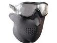 "
Crosman ASMG01 Airsoft Goggle/Neoprene Mask Kit
The Crosman Airsoft Goggle/Mask
combination offers full face protection
for serious skirmish play. Intended to
protect your eyes from airsoft BBs, the
Goggles offer excellent protection from
wind and dust