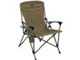 The name of this chair couldn't be more fitting! When you have time free from the demands of work, want to rest, enjoy hobbies or sports, or just sit around the campfire, the Leisure Chair is going to be a comfortable place for you to escape to. The