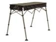 If you're looking for the ultimate camp table for all your outdoor activities, this is the table for you! Unlike any other design on the market, this table has two adjustable height levels and a hard table top, so it's certain to be the most sturdy,