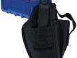 "
Allen Cases 44536 Ambidextrous Hip Holster Up to 2 1/4"", Black
Ambidextrous Hip Holster - Up to 2 1/4"" Sm Frame 5 & 6 Shot revolvers
- Secure thumb break closure
- Magazine pouch with adjustable flap closure
- Nylon outer shell
- Endura 210D lining