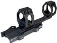 American Defense AR15 Cantilever Dual Quick Release 1" Scope Mount. The AD-RECON mount is made for putting high power glass onto a flattop style AR-15. The cantilever throws the scope out front, allowing you to get the right eye relief. It is precision