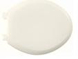 American Standard EverClean elongated toilet seat with cover, linen 5321.110.222. The American Standard EverClean elongated toilet seat is a solid plastic seat with a cover. It features the EverClean surface antimicrobial surface, which inhibits the