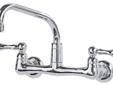 ï»¿ï»¿ï»¿
American Standard 7298.152.002 Heritage Wall-Mount 8-Inch Swivel Spout Kitchen Faucet with Metal Lever Handles, Chrome
More Pictures
Lowest Price
Click Here For Lastest Price !
Technical Detail :
Ceramic disc valves provide a lifetime of smooth handle
