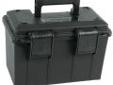 "
SmartReloader VBSR629-3 Ammo Box #50 Black [empty]
Made out of HDPE (High-Density Polyethylene - the same material the vehicle's fuel tanks are made of) this Can is just great way to store buy or boxed ammo or anything else you want to be safely