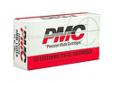 PMC 9MM Target 115 Grain Full Metal Jacket This long popular ammunition line makes it possible for budget conscious hunters and riflemen to go afield with plenty of ammo or enjoy high volume shooting with military ball style ammo without emptying their