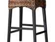 Andres Rectangle Saddle Barstool - Espresso Best Deals !
Andres Rectangle Saddle Barstool - Espresso
Â Best Deals !
Product Details :
Add a decorative accent to your kitchen counter or wet bar with this saddle barstool. It features a woven seat that