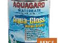 Aqua-Gloss - Waterbased Hi-Gloss Marine Enamel (Top Side)First environmentally responsible water-based marine enamel available.Enviro-FriendlyHard hi-gloss finishColorfast & UV resistantSoap and water clean upAbrasion & staining resistantGreat value