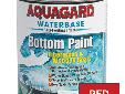 AQUAGARDÂ® BOTTOM PAINTBottom PaintWaterbased Anti-Fouling Marine paints for Fiberglass & Wooden boats. Ablative action repels barnacles & other growth Fast drying Water based paint rolls on easily Great value with outstanding results Soap & water clean-up