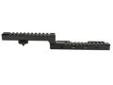 "
Global Military Gear GM-CHZM AR15 Z Mount Style CH Rail Mount
Anodized aluminum see-through optic rail for mounting optics on AR-15 carry handles, or in a lower co-witness position in front of the carry handle.
Side rails allow the mounting of lights