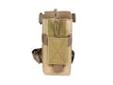 "
NcStar CVAR1PS2926T AR Single Mag Pouch w/Stock Adapter Tan
NcStar Single Mag Pouch With Stock Adapter - Tan
Features:
- Adjustable Bungee Style Retention Straps make Access to your Magazines easy while securely holding them in place
- Holds Virtually